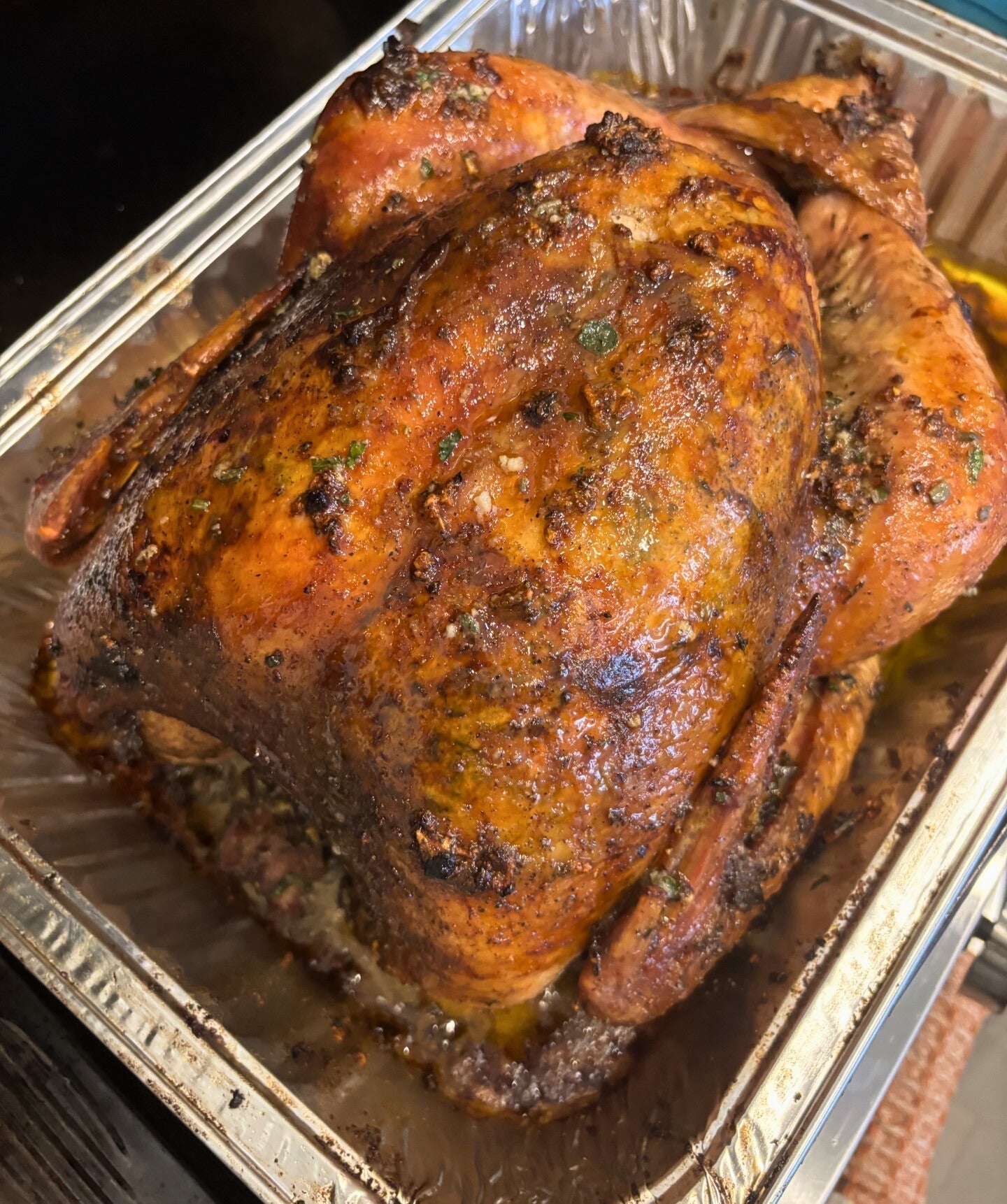 Lemon Garlic Herb Turkey (Dry-Brined and Crispy)