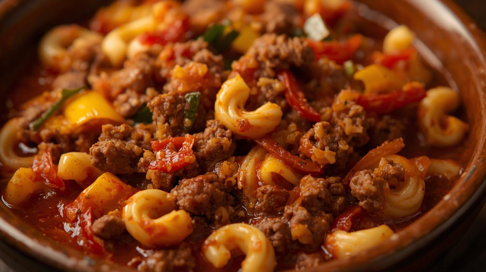 Beef and Pepper Pasta